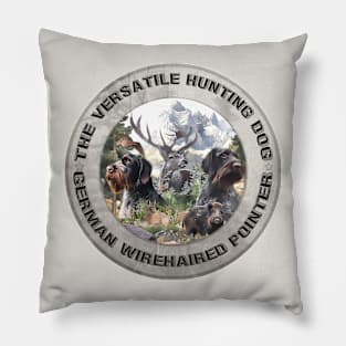 German Wirehaired Pointer Pillow