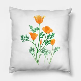 March 24th birthday flower Pillow