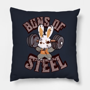 Buns of steel Pillow