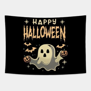 Happy Halloween Ghost Spirit Tapestry