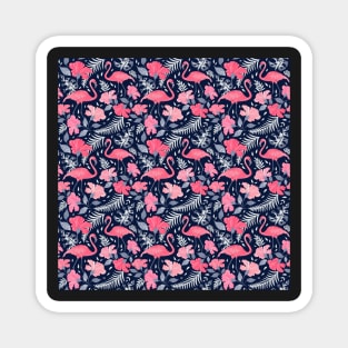 Flamingo evening Magnet