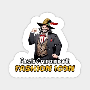 Laszlo Cravensworth Fashion Icon Magnet