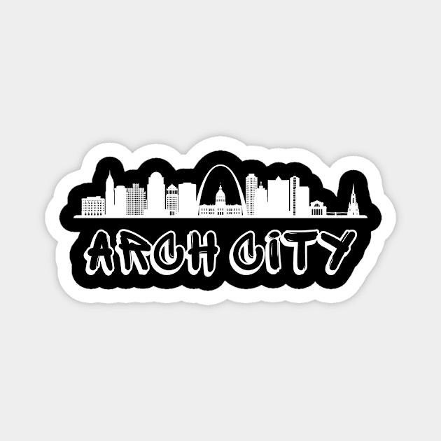 Arch City Graffiti Magnet by Arch City Tees