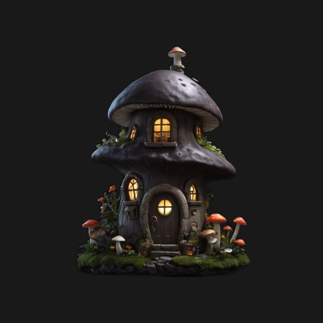 Mushroom House by JayDs Shop