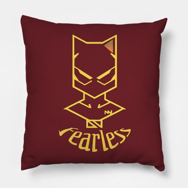 Fearless Pillow by SaMario_Styles