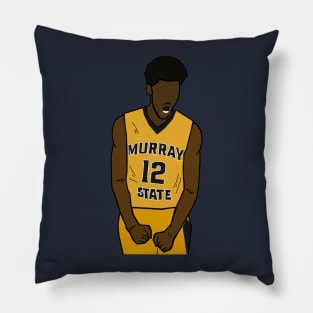 Ja Morant Celebration - Murray State Racers Pillow