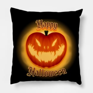 Happy Halloween ( Jack O-Lantern) Pillow