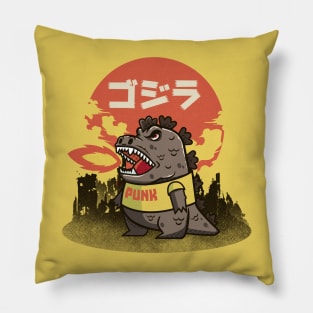 punk prock gojira Pillow