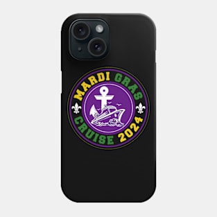 Mardi Gras Cruise 2024 Phone Case