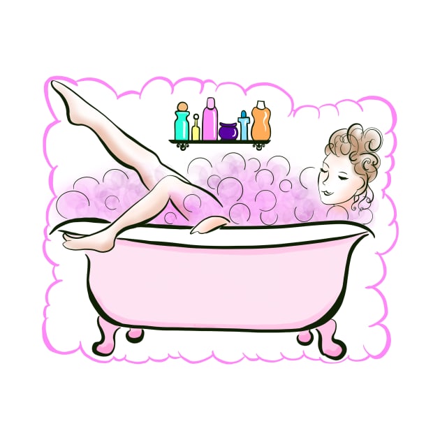 Dreamy Pink Bubble Bath by MamaODea