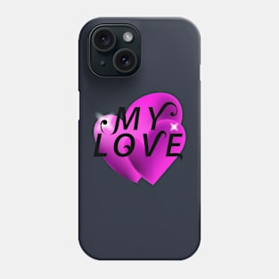 couple heart Phone Case