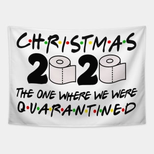 Christmas 2020 The One Where We Were Quarantined Tapestry