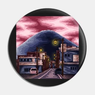 Snowy Night Pin