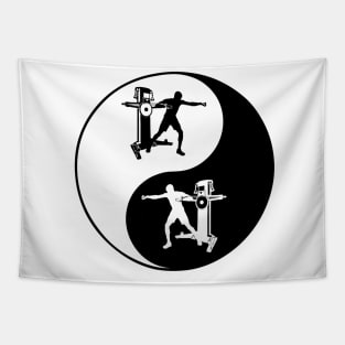 YIN YANG CABLE MACHINE Tapestry