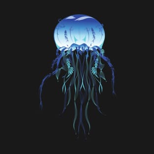 blue jellyfish 2 T-Shirt