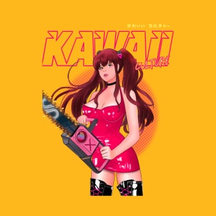 KAWAII CULTURE - Killer girl - YUKI -an endearing Anime who playfully ripping out your heart T-Shirt