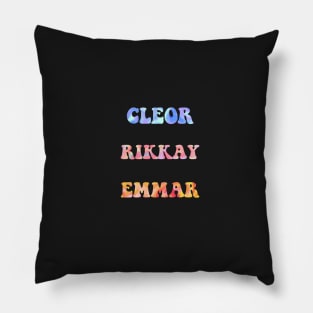 H20 Cleo Rikki Emma Pillow