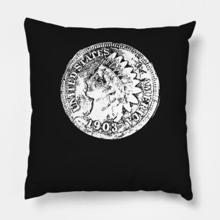 Coin collector tshirt and great gift numismatic fans Pillow