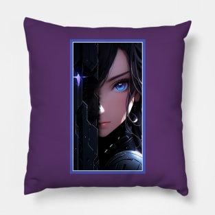 Anime Girl Eye | Quality Anime Artwork | Anime Aesthetic | Manga Anime Art Pillow