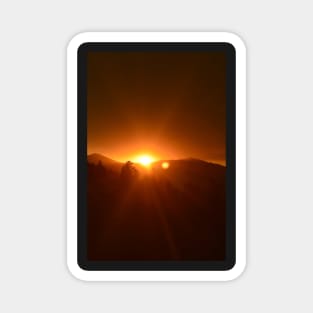 Sun setting Magnet