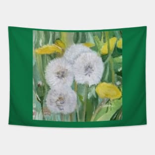 Dandelions (oil painting) Tapestry