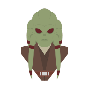 Kit Fisto sticker T-Shirt