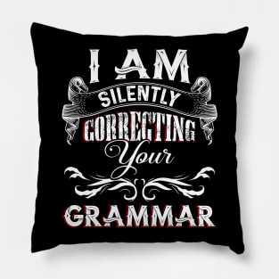 Correcting your Grammar Pillow