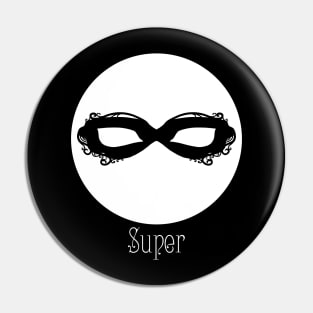 White Masque - Super Pin