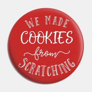 We made cookies from scratching. Pin