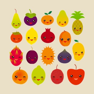 Funny Cute Fruits T-Shirt