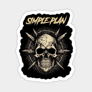 SIMPLE PLAN MERCH VTG Magnet