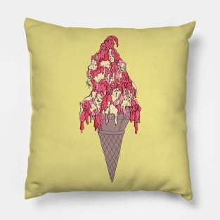 bear ice cream Pillow