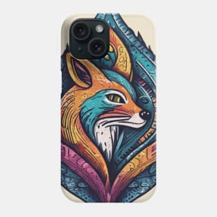 bohemian and poetic fox Phone Case