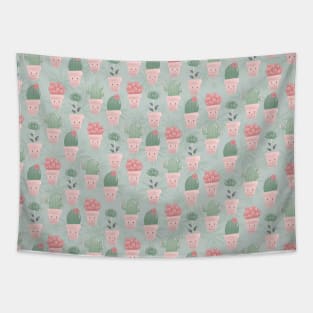 Cactus pattern Tapestry