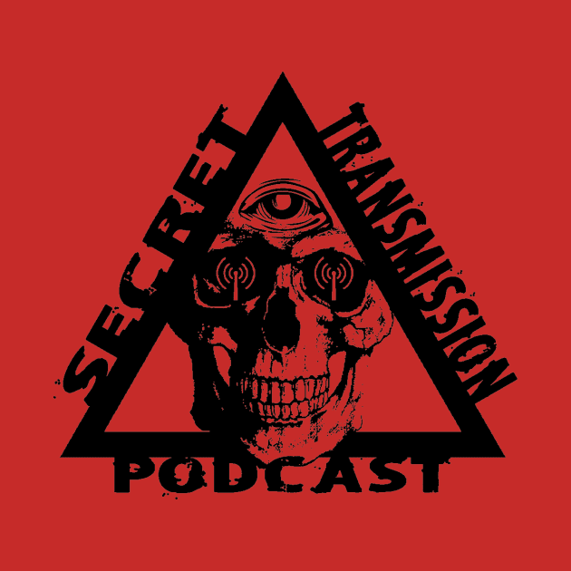 Triangle All Seeing Skull by Secret Transmission Podcast