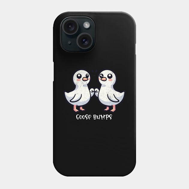 Goose Bumps Funny Geese Meme Gen Z Cartoon Animal Phone Case by Lavender Celeste