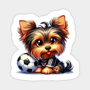 Cute Yorkshire terrier Magnet