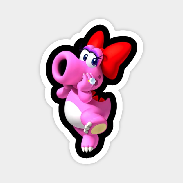 Birdo Sticker Magnet by RobertLewi