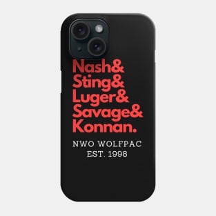 NWO Wolfpac! Phone Case