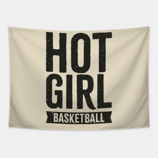 Hot Girl Basketball Tapestry