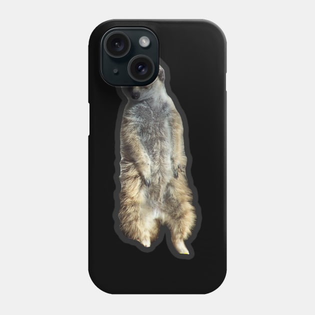 Meerkat Phone Case by Sharonzoolady