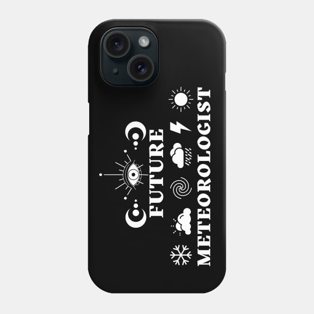 Funny Weather Forecasting - Future Meteorologist Phone Case by JunThara