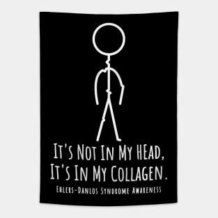 Ehlers Danlos Awareness It's Not In My Head Tapestry