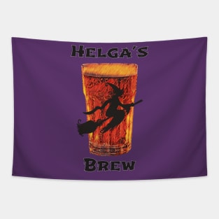 Helga's Halloween Beer Brew Tapestry