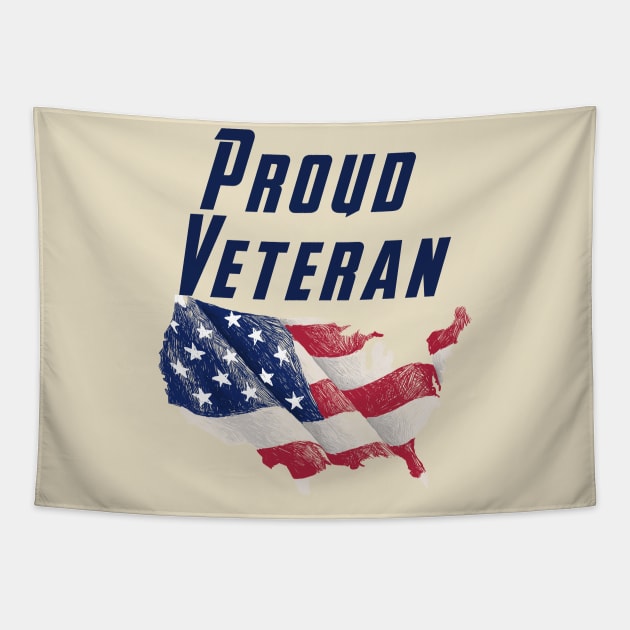 Proud U.S.Army Veteran Tapestry by Recapaca