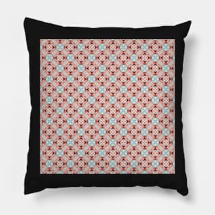 Black and White Beaded Pearl Fashion Print Pillow