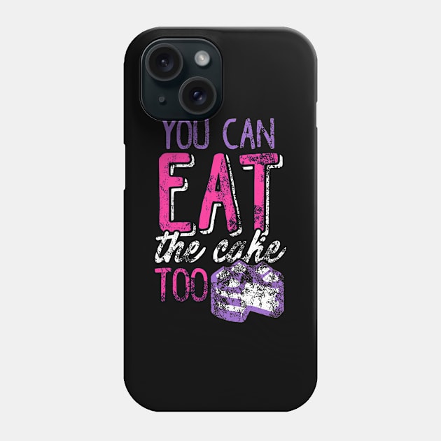 YOU CAN EAT THE CAKE TOO Phone Case by Lin Watchorn 