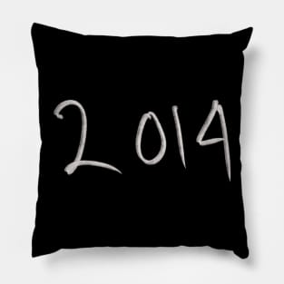 Hand Drawn 2014 Pillow