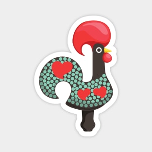 Rooster Portugal Magnet