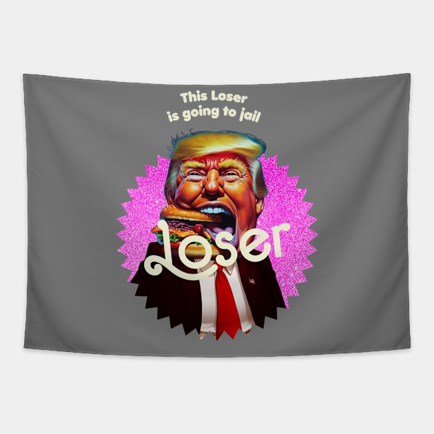 donald trump loser Tapestry by TeeLabs